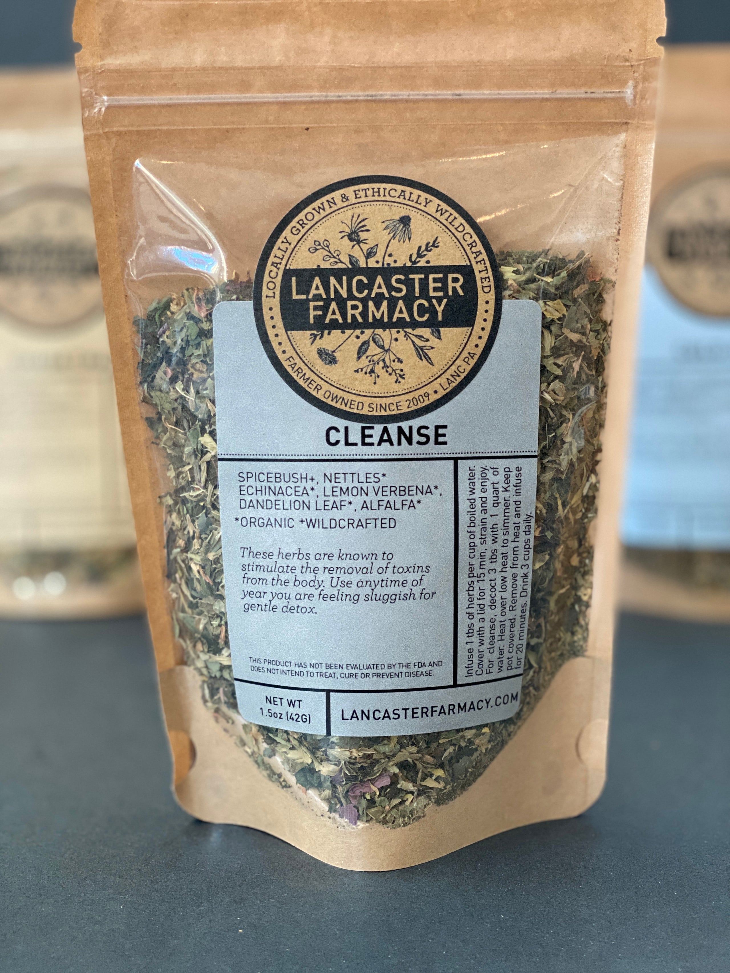 Lancaster Farmacy Teas - Cleanse