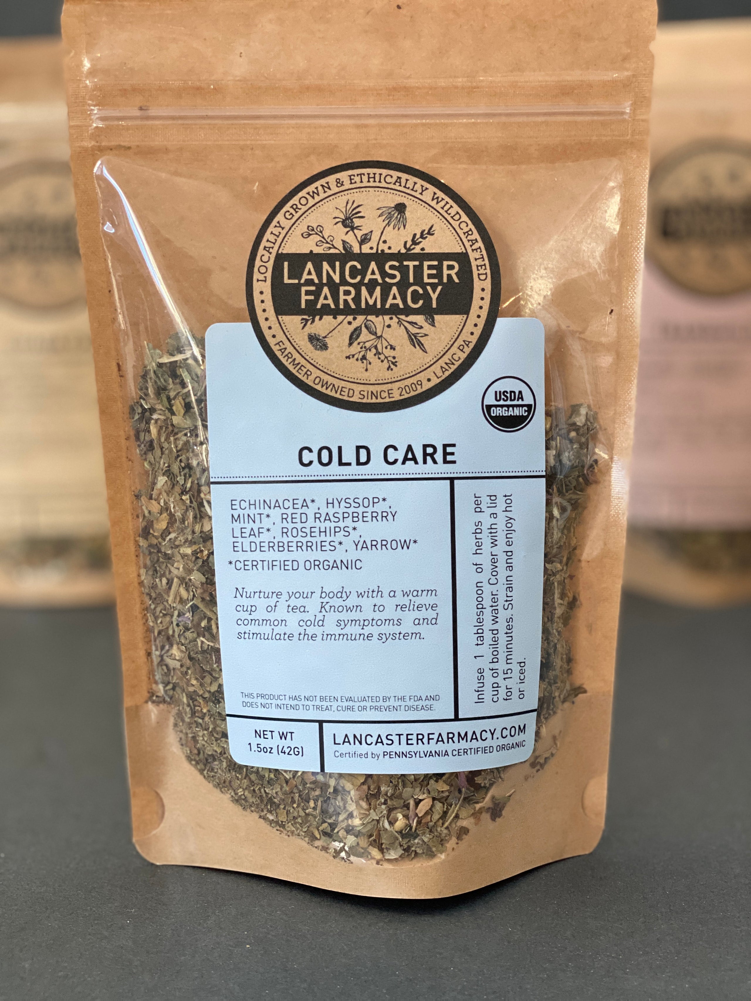 Lancaster Farmacy Teas - Cold Care