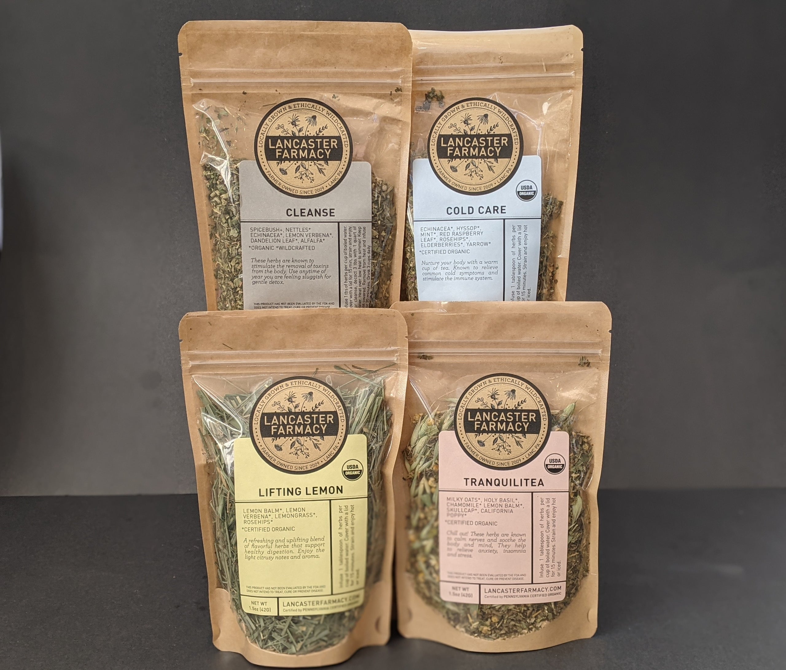 Lancaster Farmacy Teas - Nourishment
