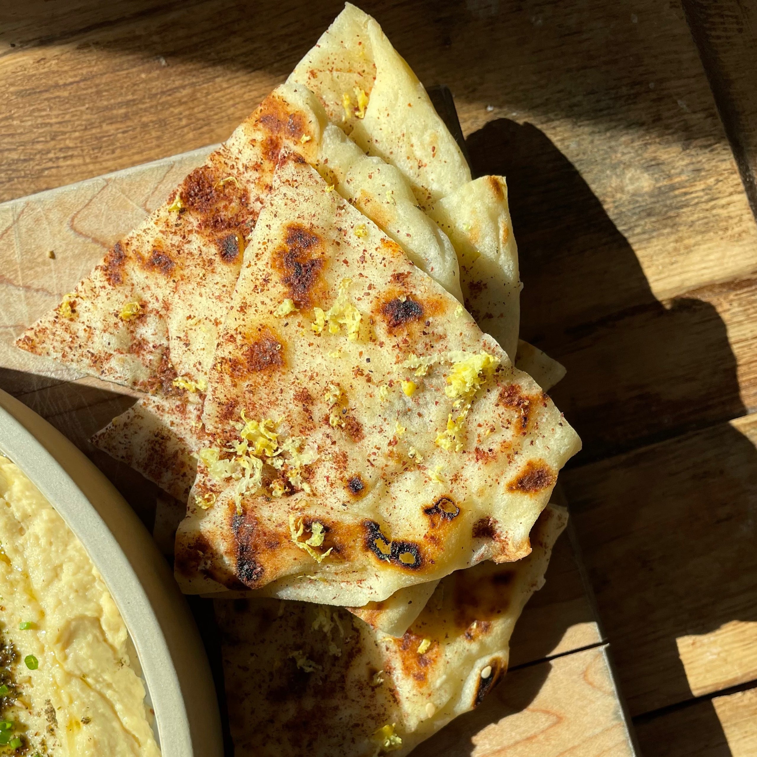 Garlic Naan Bread